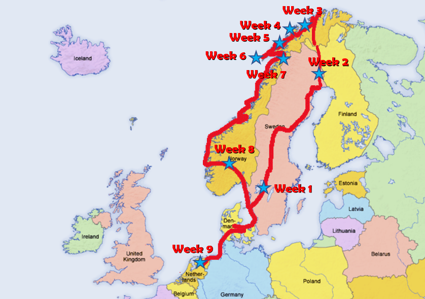 Scandinavia Road Trip